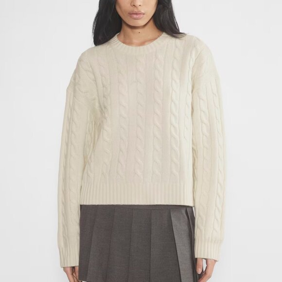 Aritzia Sweaters - Aritzia affogato sweater in white, size small